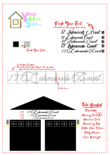 Load image into Gallery viewer, Custom Script Address Sign